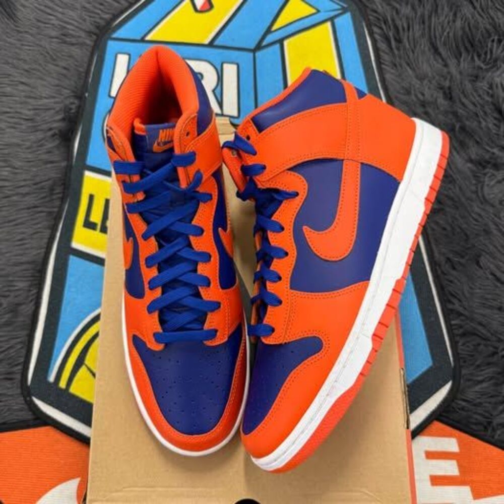 Nike Dunk High Knicks Size 12M